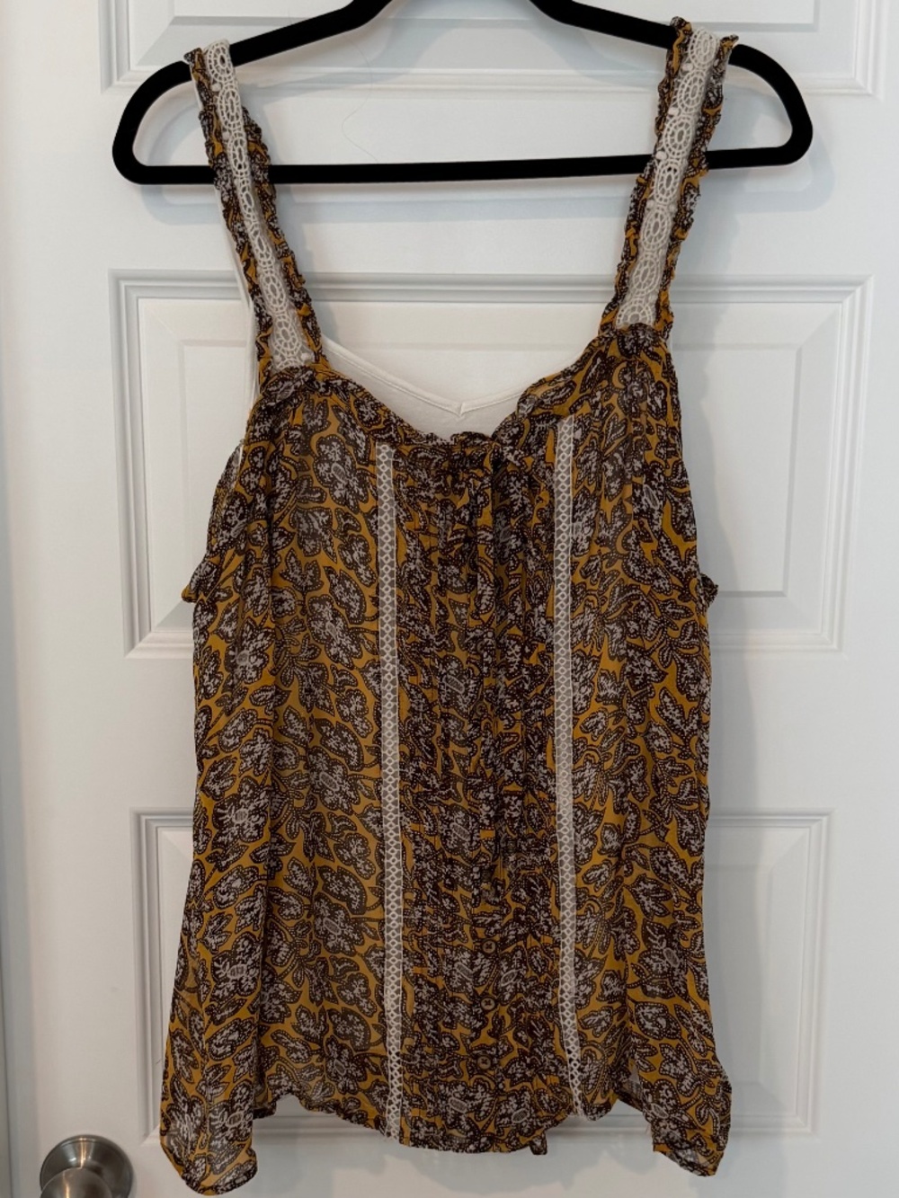 Anthropology Boho Paisley Blouse